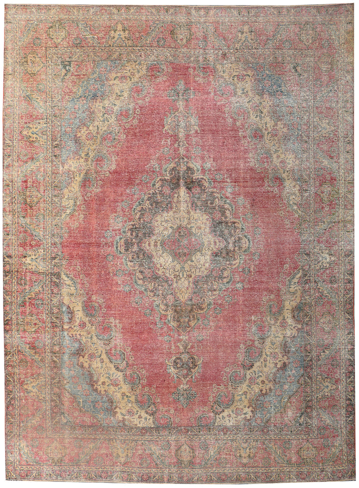 Indian Red Overdyed 9' 7 x 12' 10 - No. 37611 - ALRUG Rug Store