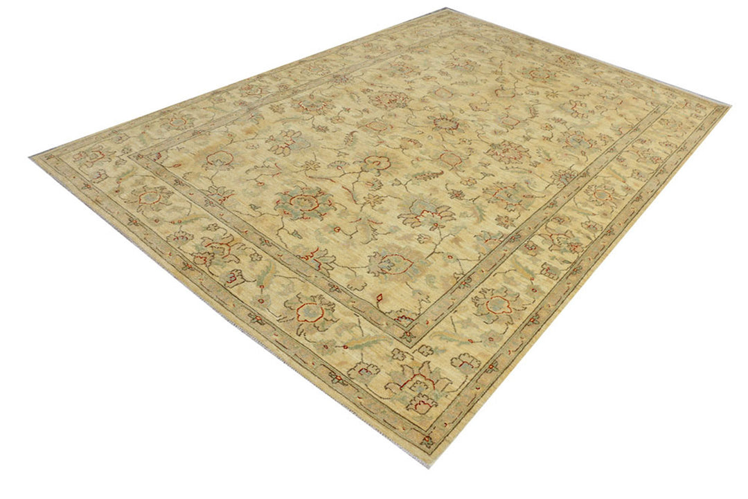 Beige Ziegler 6'  7" x 9'  8" - No. QA91942