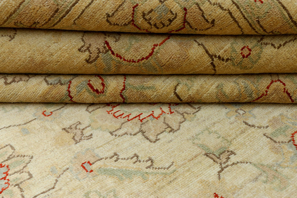 Beige Ziegler 6' 7 x 9' 8 - No. 37646 - ALRUG Rug Store