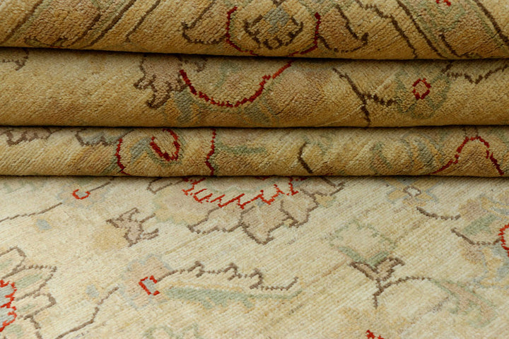 Beige Ziegler 6'  7" x 9'  8" - No. QA91942