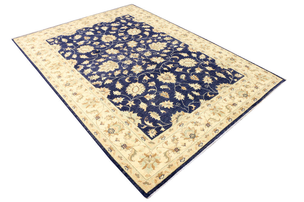 Midnight Blue Ziegler 5' 9 x 7' 11 - No. 37647 - ALRUG Rug Store