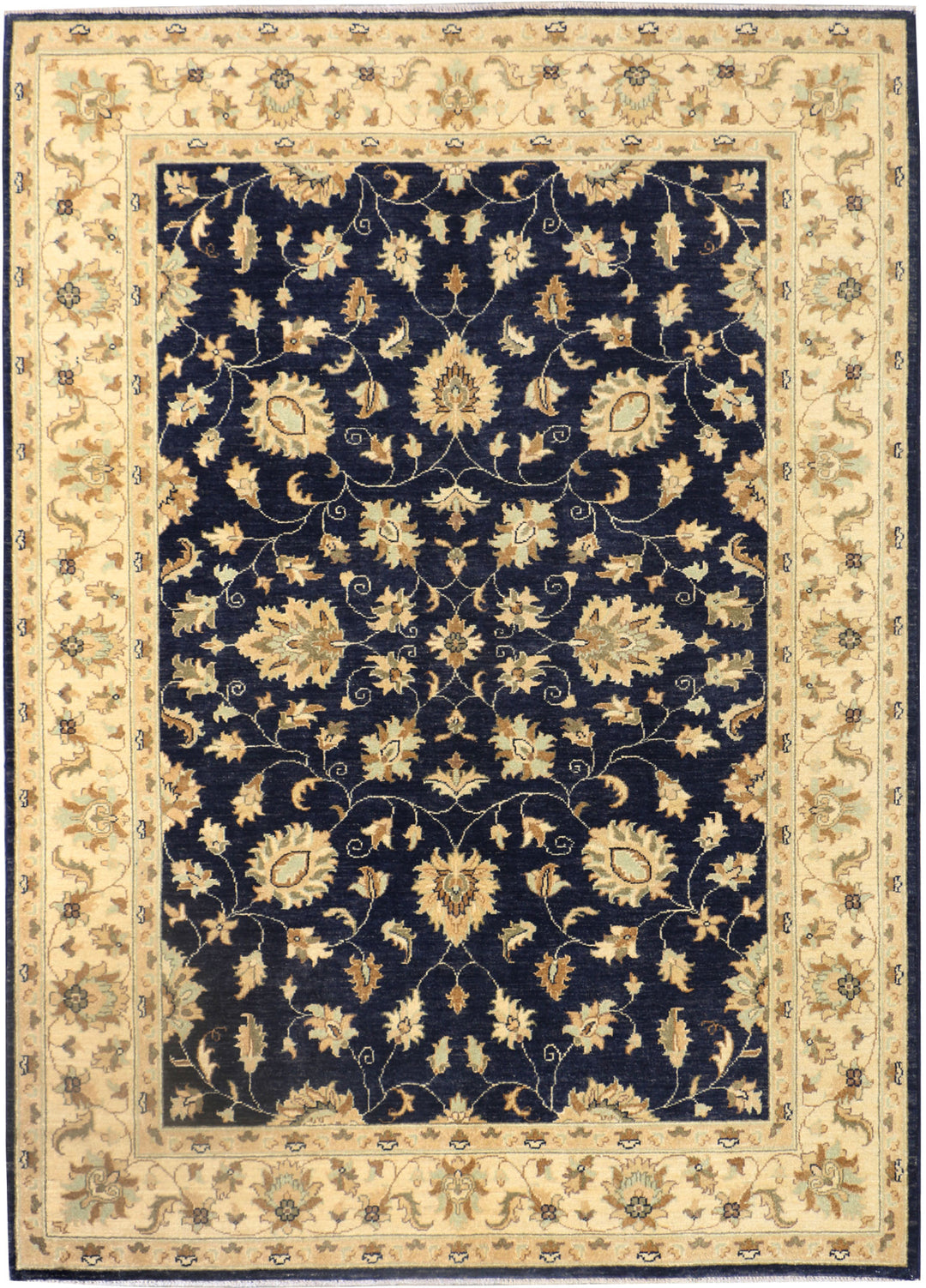 Midnight Blue Ziegler 5' 9 x 7' 11 - No. 37647 - ALRUG Rug Store