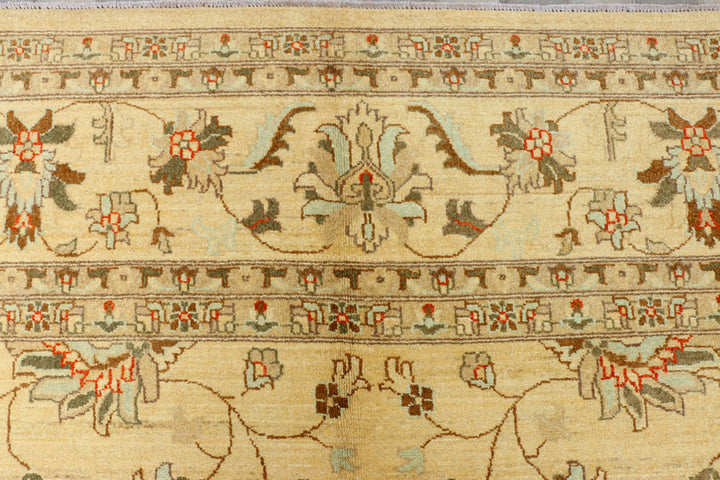 Wheat Ziegler 9' 1 x 11' 9 - No. 37648 - ALRUG Rug Store