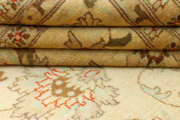 Wheat Ziegler 9' 1 x 11' 9 - No. 37648 - ALRUG Rug Store