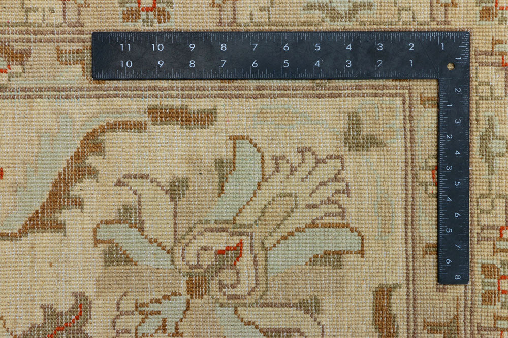 Wheat Ziegler 9' 1 x 11' 9 - No. 37648 - ALRUG Rug Store