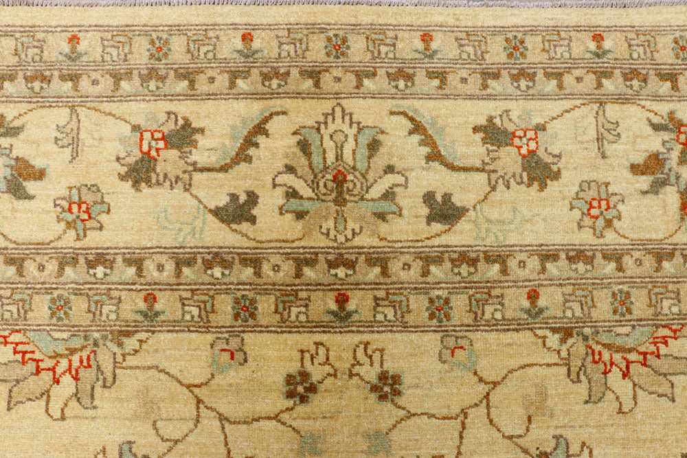 Wheat Ziegler 8' 4 x 9' 8 - No. 37651 - ALRUG Rug Store