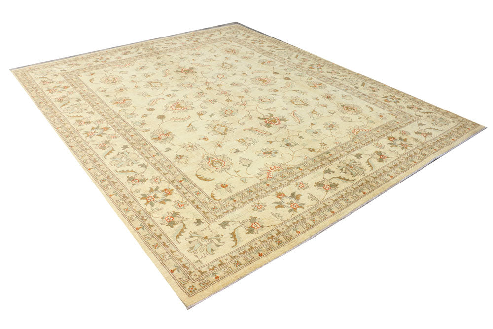 Wheat Ziegler 8' 4 x 9' 8 - No. 37651 - ALRUG Rug Store