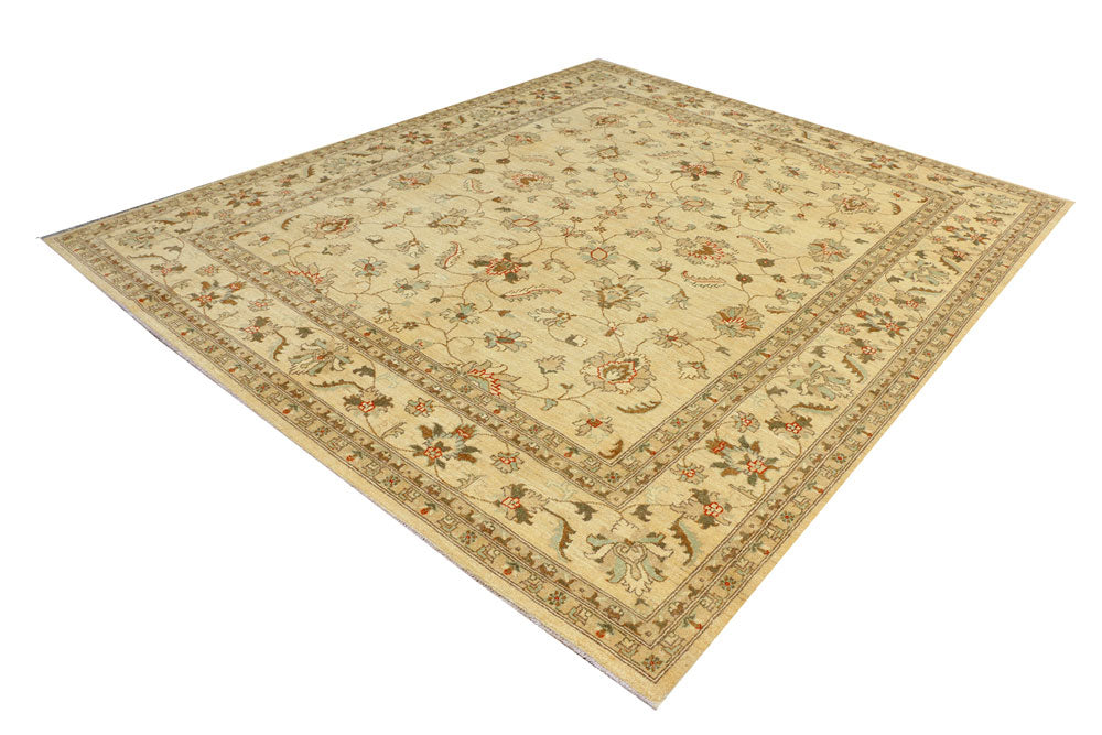 Wheat Ziegler 8' 4 x 9' 8 - No. 37651 - ALRUG Rug Store