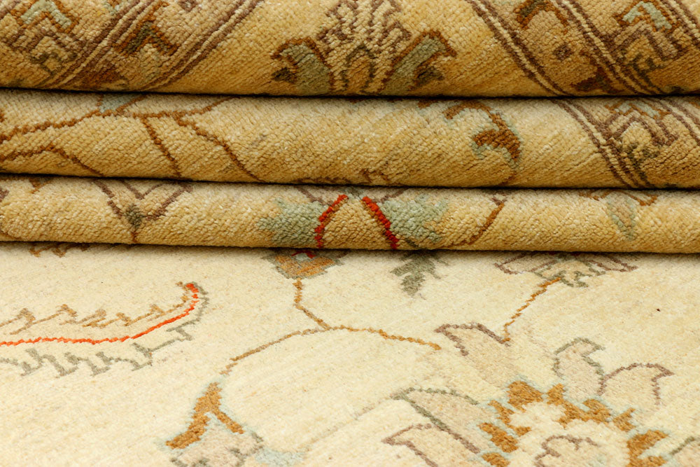 Wheat Ziegler 8' 4 x 9' 8 - No. 37651 - ALRUG Rug Store