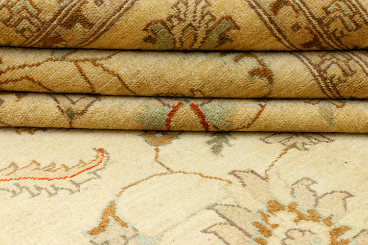 Wheat Ziegler 8' 4 x 9' 8 - No. 37651 - ALRUG Rug Store