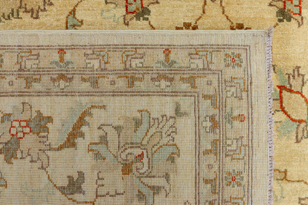 Wheat Ziegler 8' 4 x 9' 8 - No. 37651 - ALRUG Rug Store