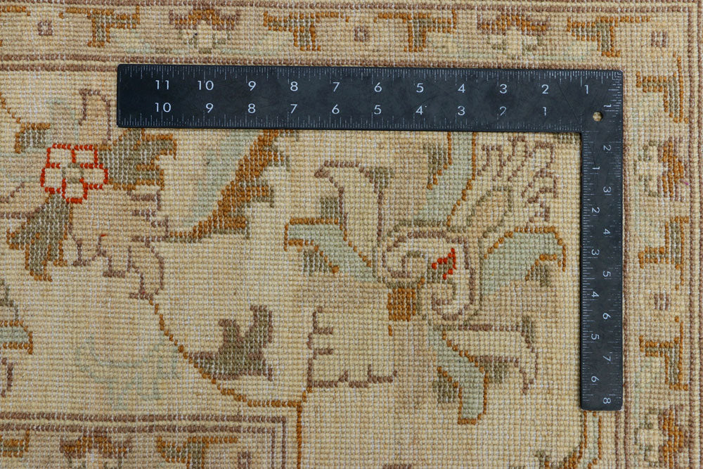 Wheat Ziegler 8' 4 x 9' 8 - No. 37651 - ALRUG Rug Store