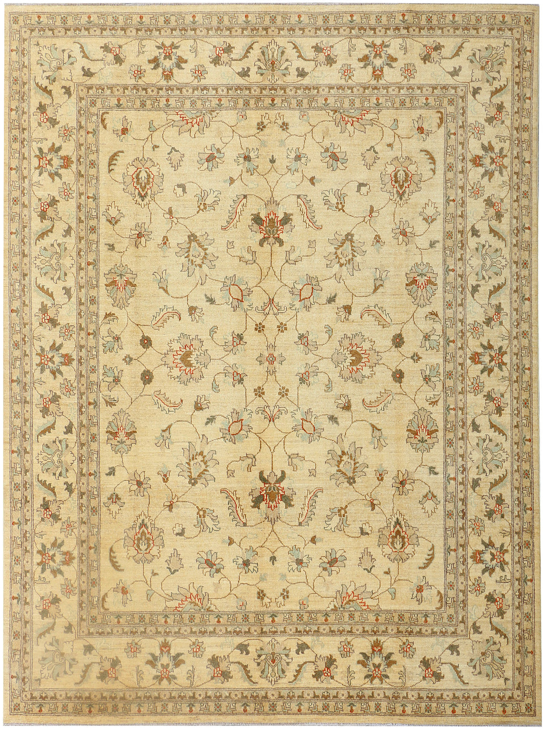 Wheat Ziegler 8' 4 x 9' 8 - No. 37651 - ALRUG Rug Store