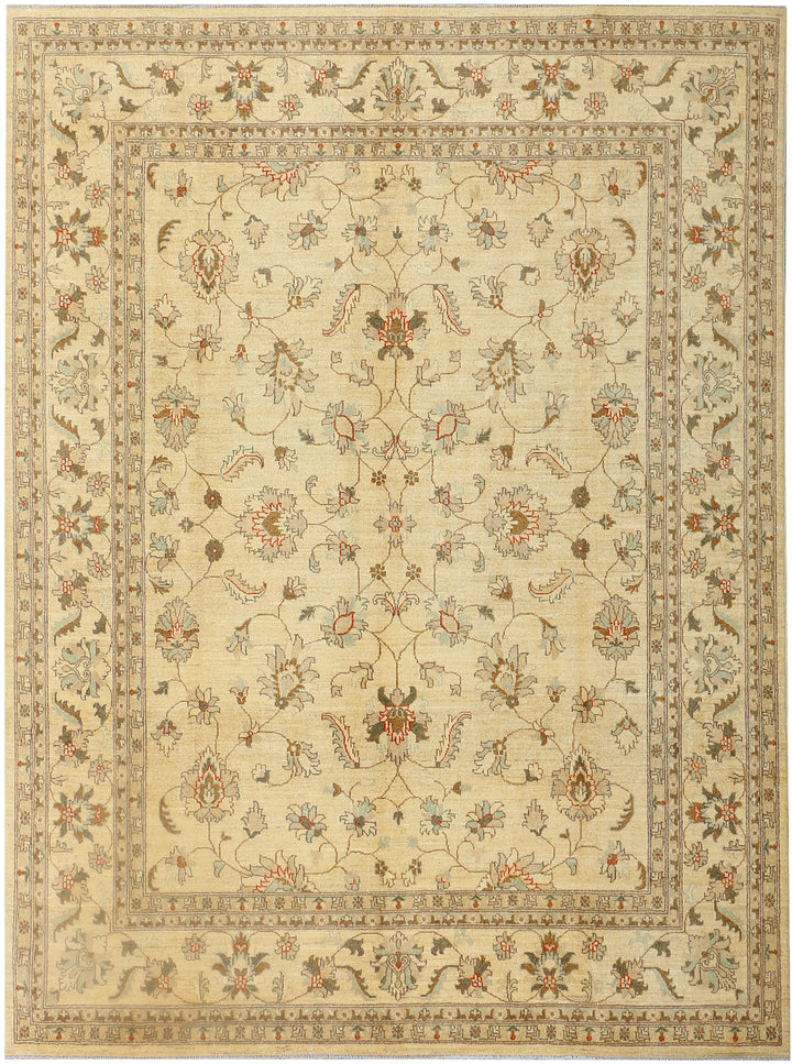 Wheat Ziegler 8' 4 x 9' 8 - No. 37651 - ALRUG Rug Store