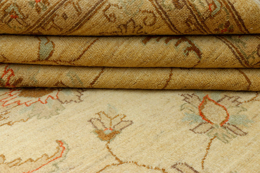 Wheat Ziegler 8' 1 x 9' 10 - No. 37652 - ALRUG Rug Store