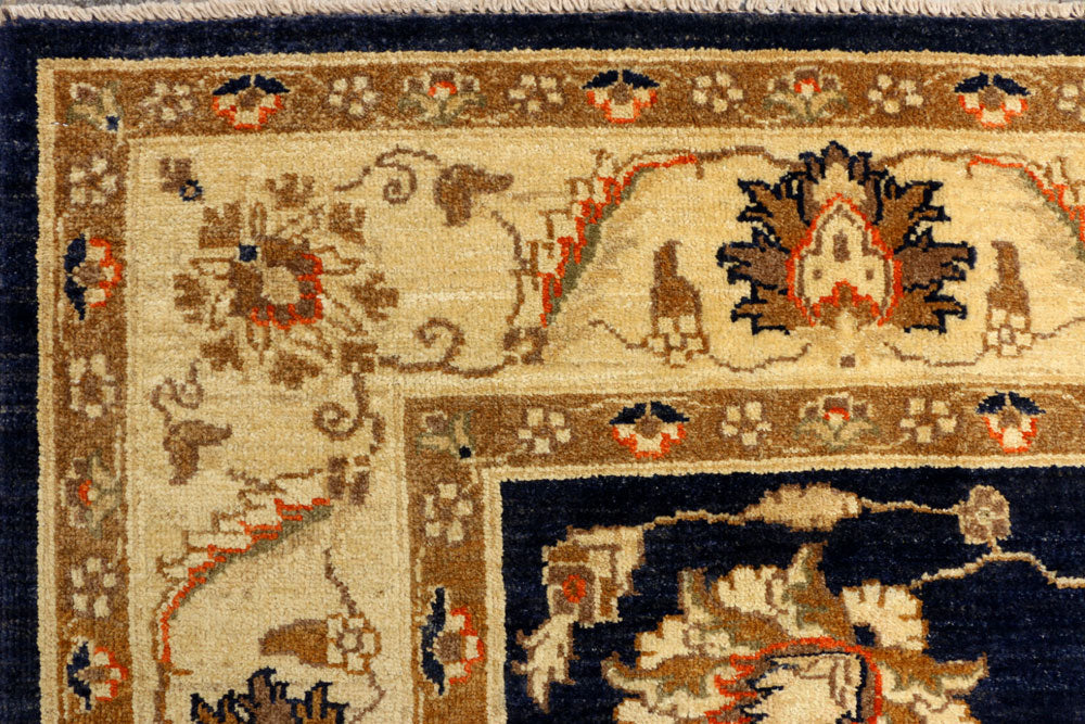 Midnight Blue Oushak 5' 8 x 7' 7 - No. 37654 - ALRUG Rug Store