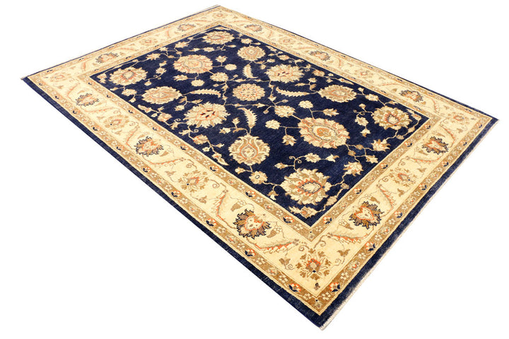 Midnight Blue Oushak 5' 8 x 7' 7 - No. 37654 - ALRUG Rug Store