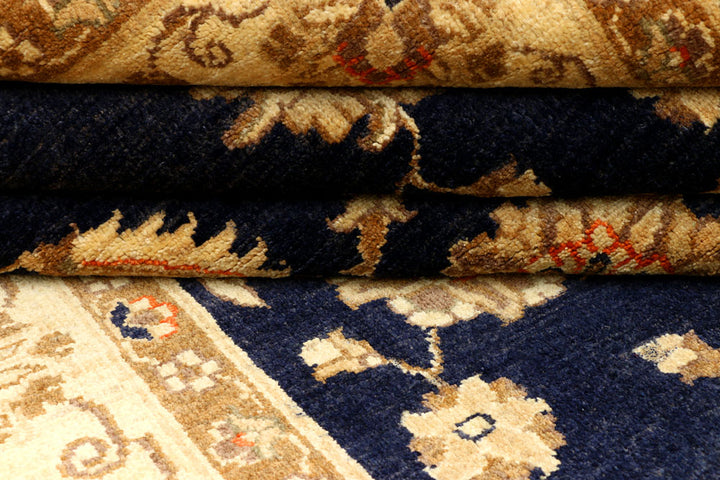 Midnight Blue Oushak 5' 8 x 7' 7 - No. 37654 - ALRUG Rug Store