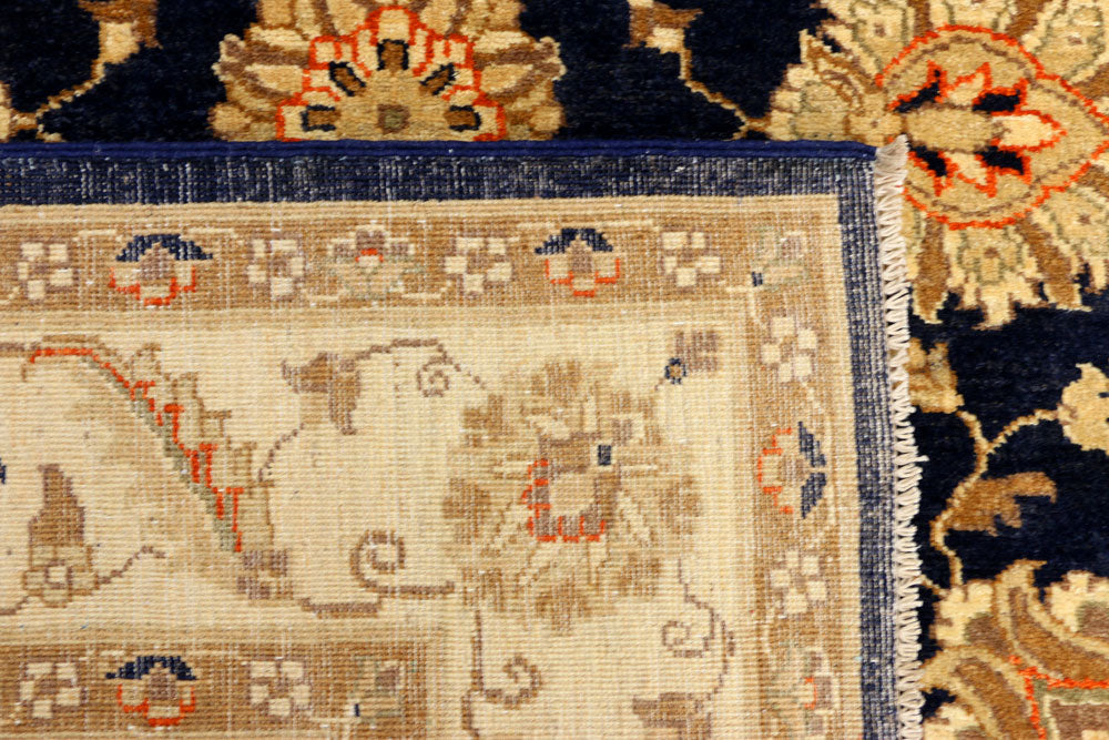 Midnight Blue Oushak 5' 8 x 7' 7 - No. 37654 - ALRUG Rug Store