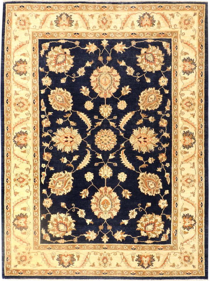 Midnight Blue Oushak 5' 8 x 7' 7 - No. 37654 - ALRUG Rug Store