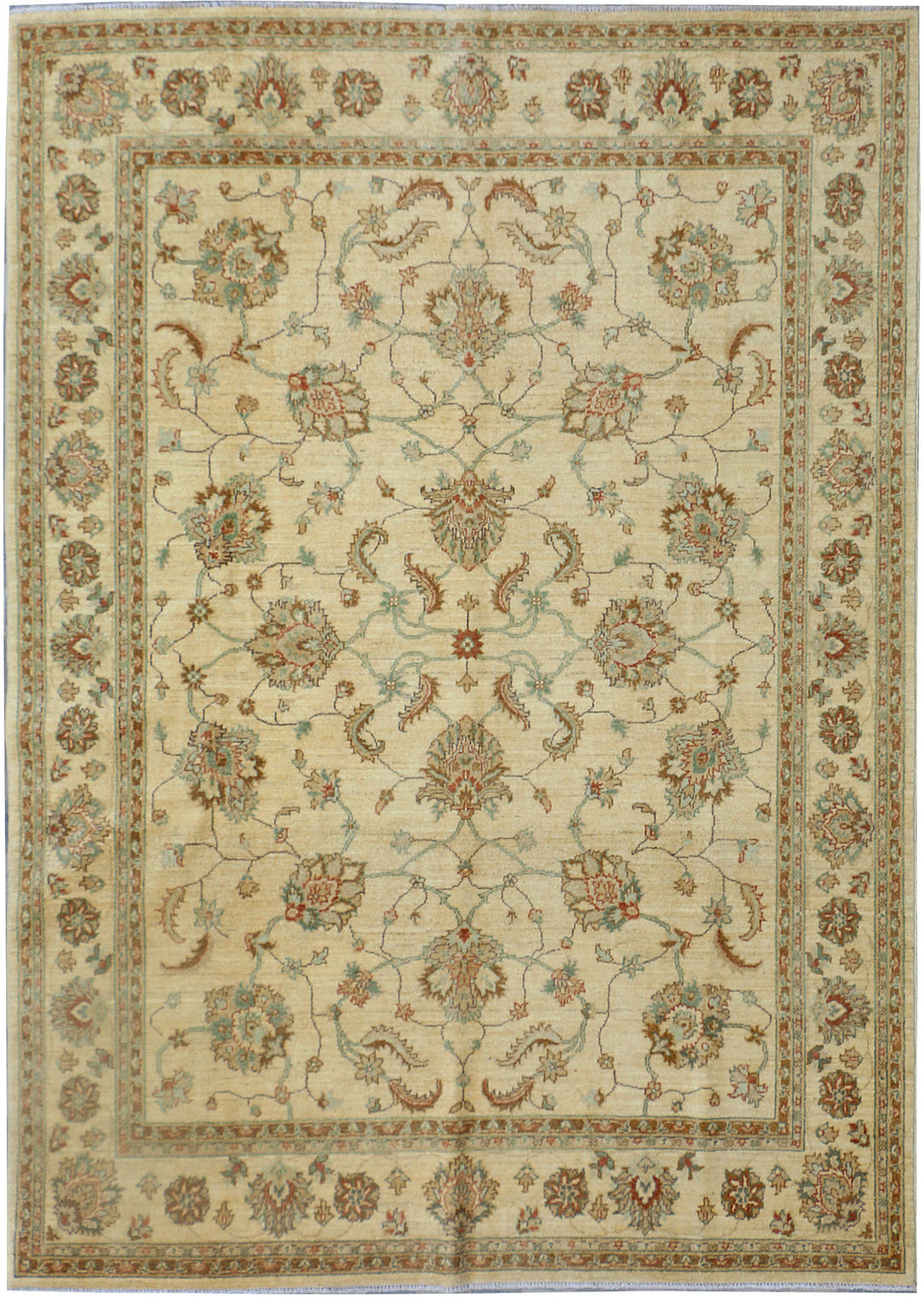 Beige Ziegler 6' 4 x 8' 8 - No. 37655 - ALRUG Rug Store