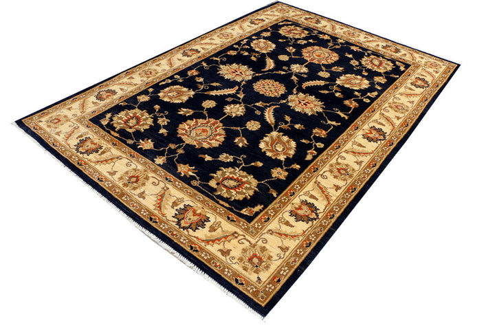 Midnight Blue Oushak 5' 7 x 8' 2 - No. 37667 - ALRUG Rug Store