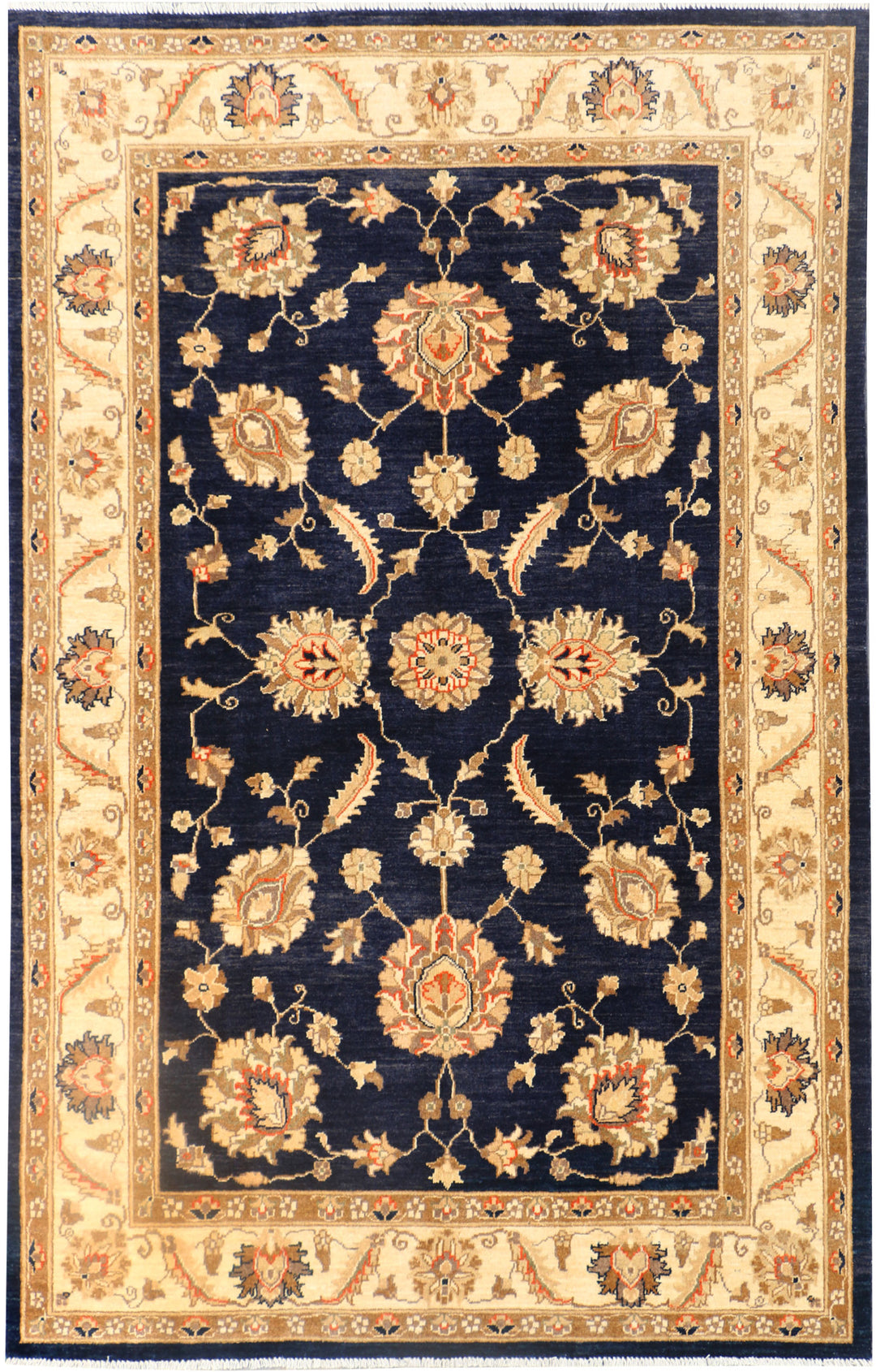 Midnight Blue Oushak 5' 7 x 8' 2 - No. 37667 - ALRUG Rug Store