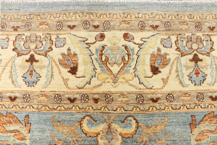 Cadet Blue Ziegler 7' 11 x 11' 6 - No. 37671 - ALRUG Rug Store