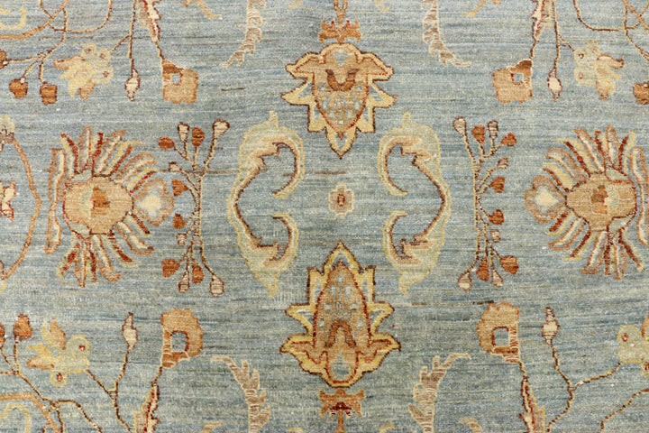 Cadet Blue Ziegler 7' 11 x 11' 6 - No. 37671 - ALRUG Rug Store