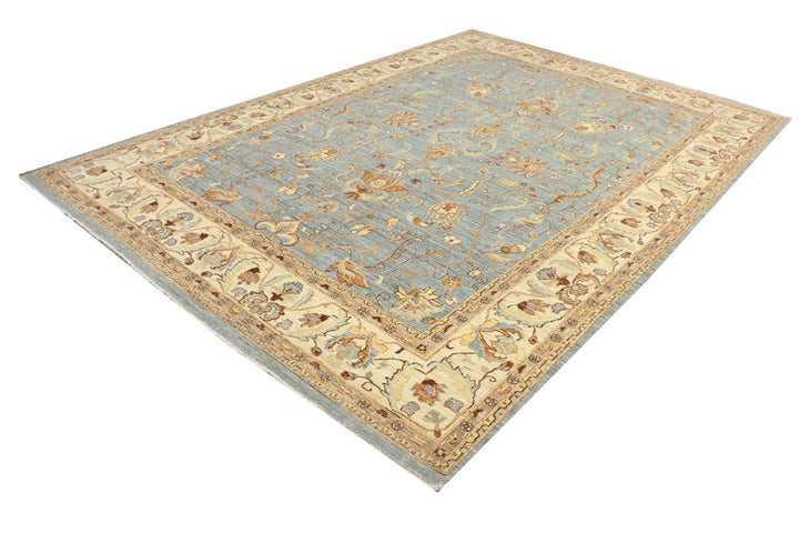 Cadet Blue Ziegler 7' 11 x 11' 6 - No. 37671 - ALRUG Rug Store