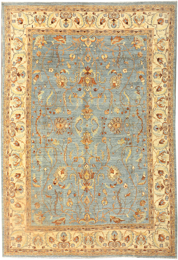 Cadet Blue Ziegler 7' 11 x 11' 6 - No. 37671 - ALRUG Rug Store