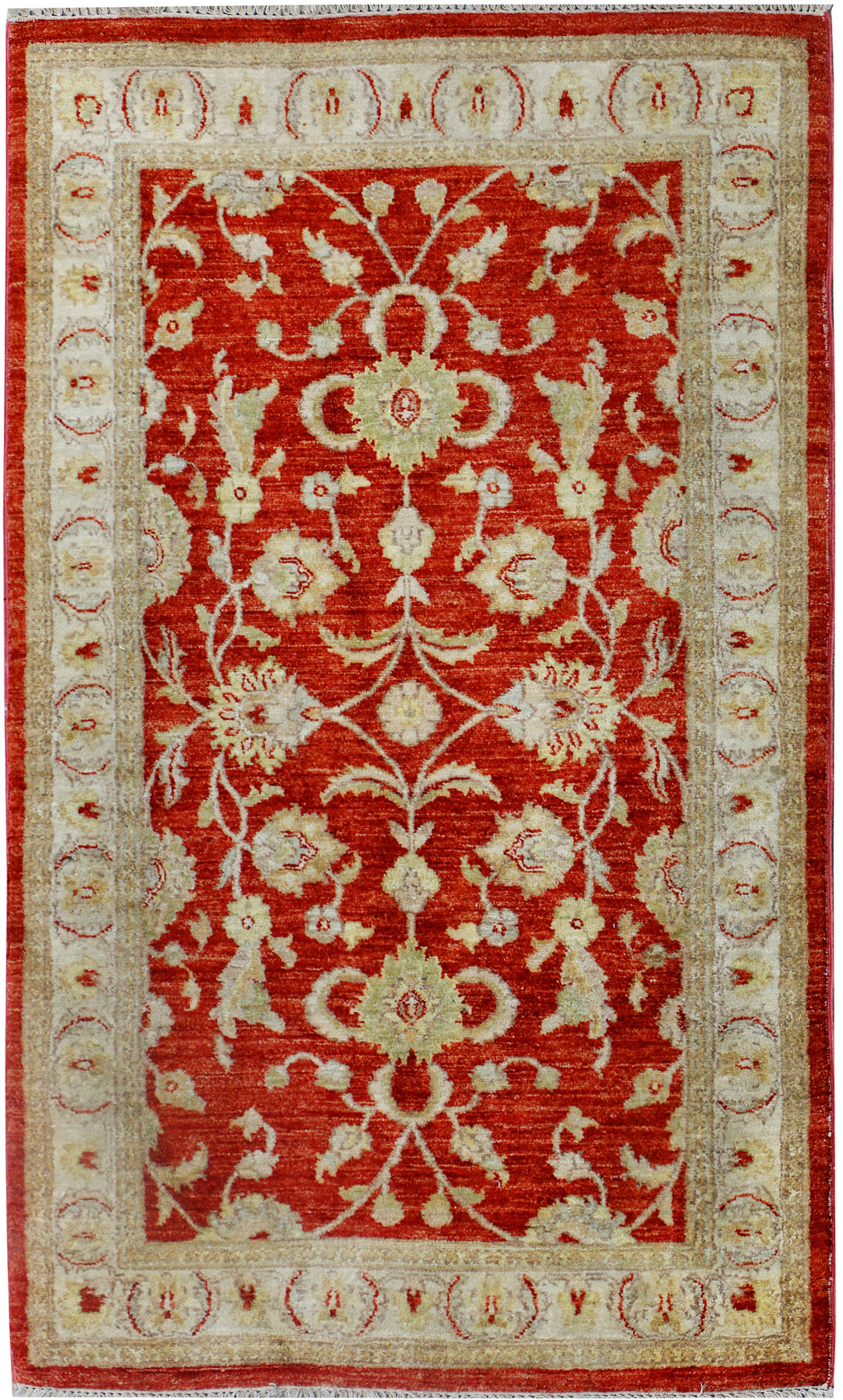 Brown Oushak 3' x 4' 11 - No. 37672 - ALRUG Rug Store