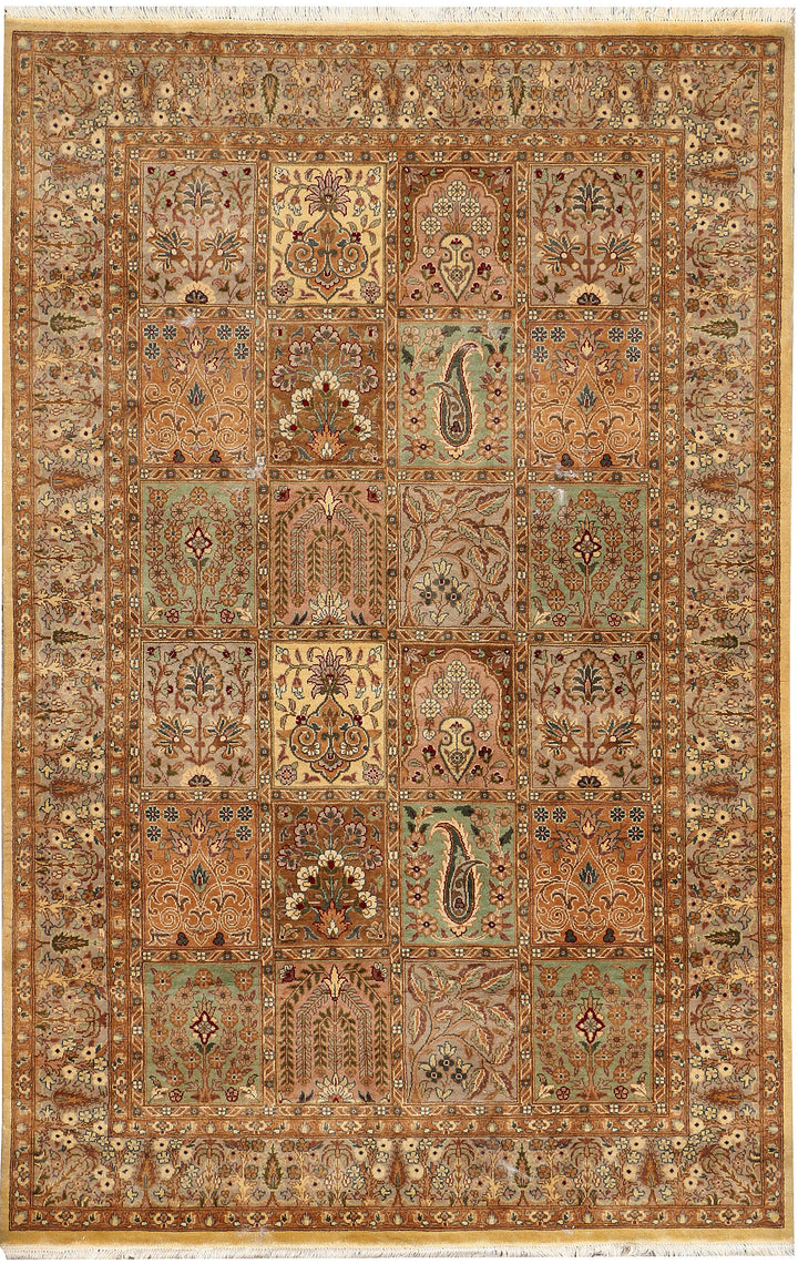 Tan Bakhtiar 4'  1" x 6'  5" - No. QA73390