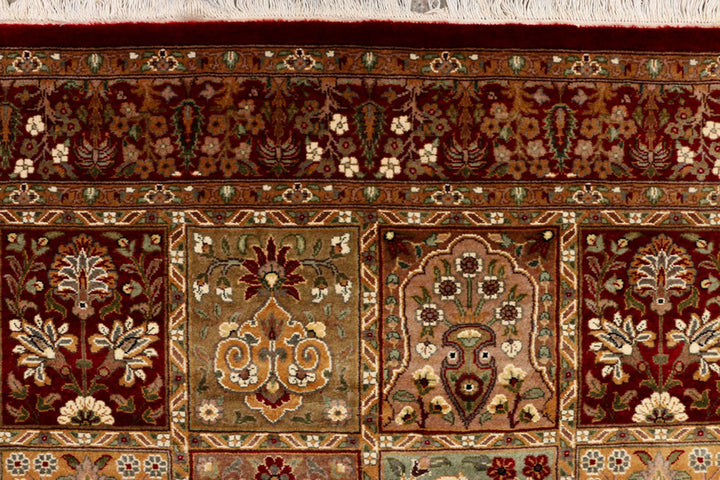 Maroon Bakhtiar 4'  1" x 6' " - No. QA74542