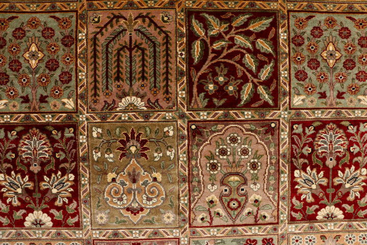 Maroon Bakhtiar 4'  1" x 6' " - No. QA74542