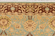Dark Sea Green Oushak 4' 1 x 6' - No. 37680