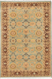 Dark Sea Green Oushak 4' 1 x 6' - No. 37680