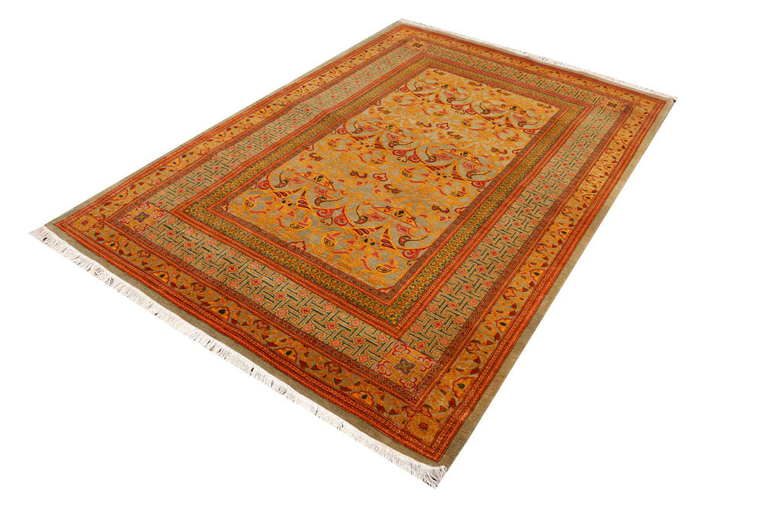 Tan Sultanabad 5'  2" x 7'  8" - No. QA25197