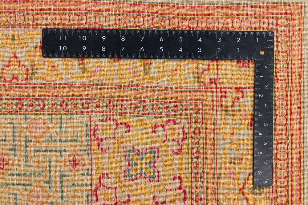 Tan Sultanabad 5' 2 x 7' 8 - No. 37691 - ALRUG Rug Store