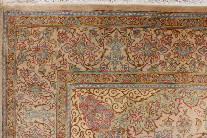 Tan Kashan 6' x 8' 8 - No. 37695 - ALRUG Rug Store