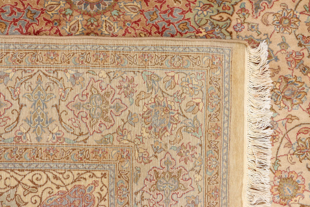 Tan Kashan 6' x 8' 8 - No. 37695 - ALRUG Rug Store