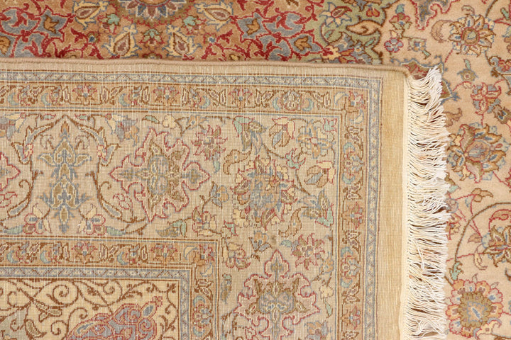 Tan Kashan 6' x 8' 8 - No. 37695 - ALRUG Rug Store
