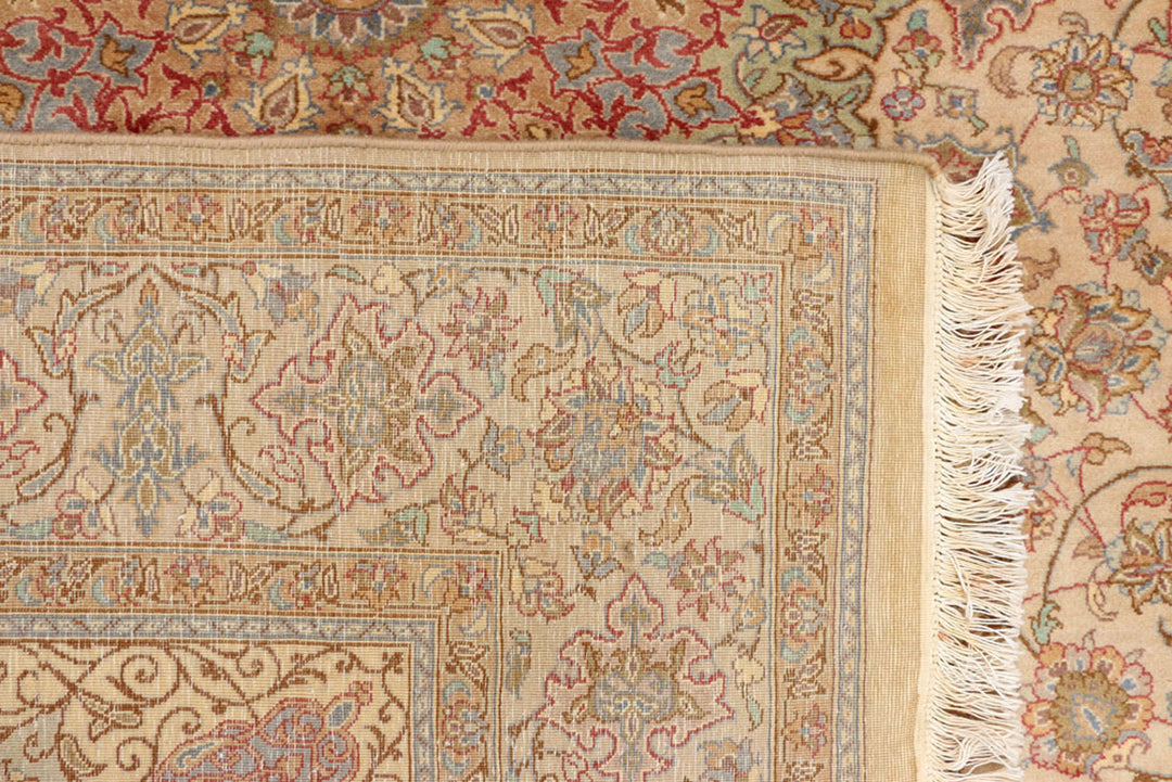 Tan Kashan 6'  x" 8'  8" - No. QA79642