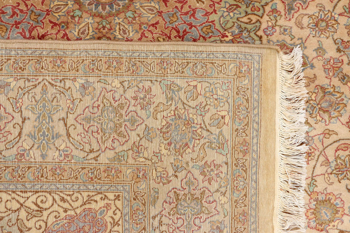 Tan Kashan 6'  x" 8'  8" - No. QA79642