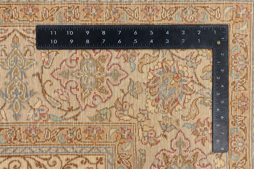 Tan Kashan 6' x 8' 8 - No. 37695 - ALRUG Rug Store