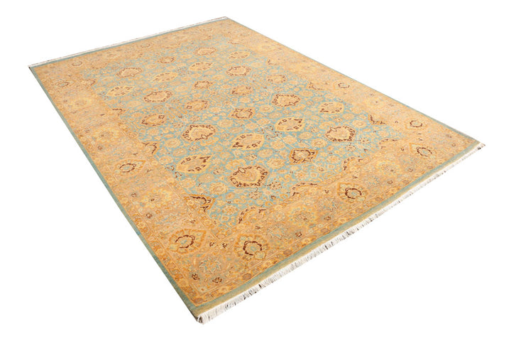 Dark Sea Green Oushak 6' 1 x 8' 8 - No. 37697 - ALRUG Rug Store