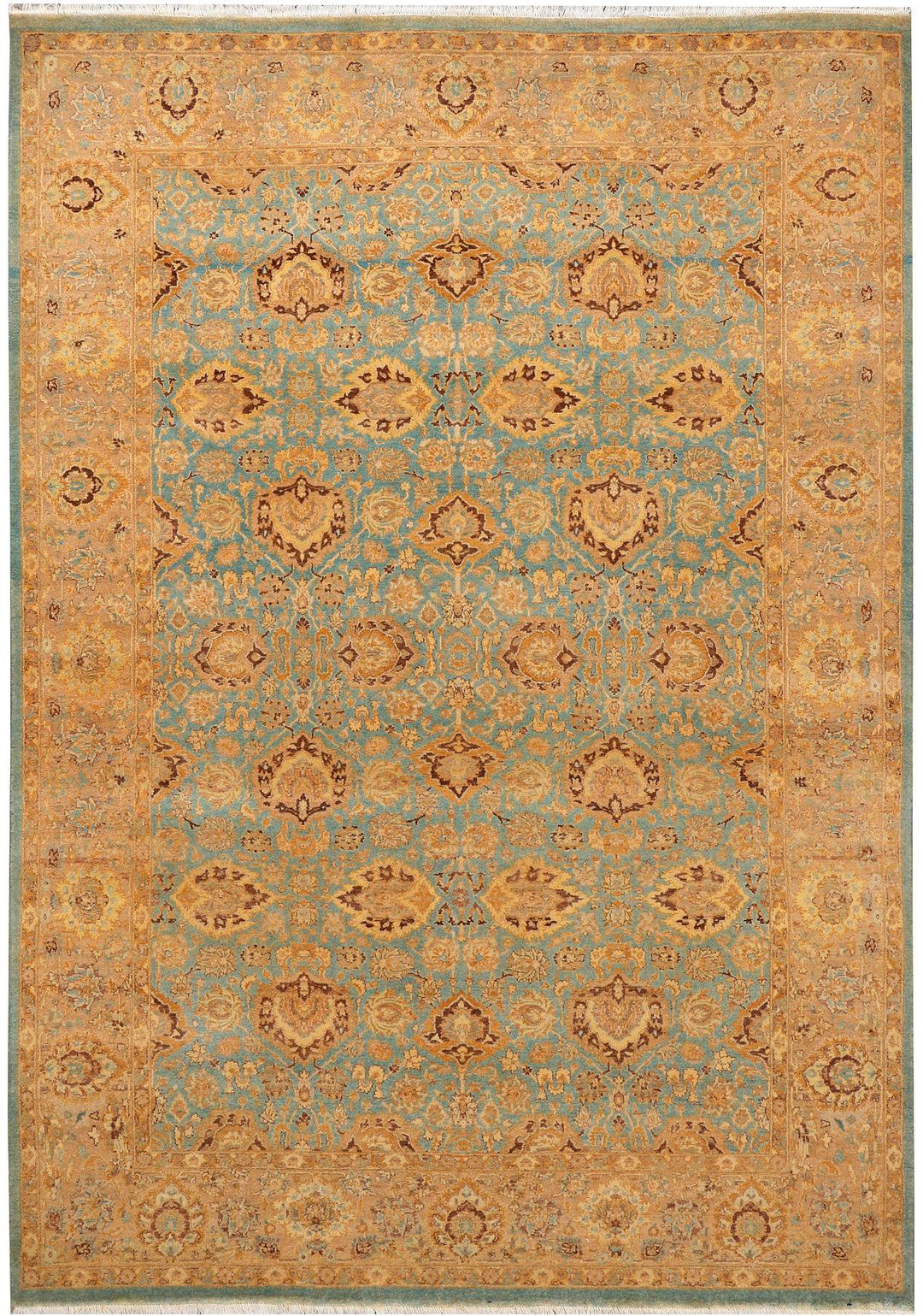 Dark Sea Green Oushak 6' 1 x 8' 8 - No. 37697 - ALRUG Rug Store