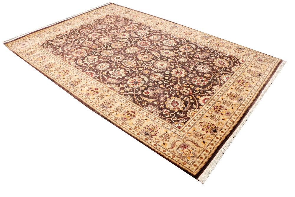 Saddle Brown Ziegler 6' x 9' - No. 37698 - ALRUG Rug Store