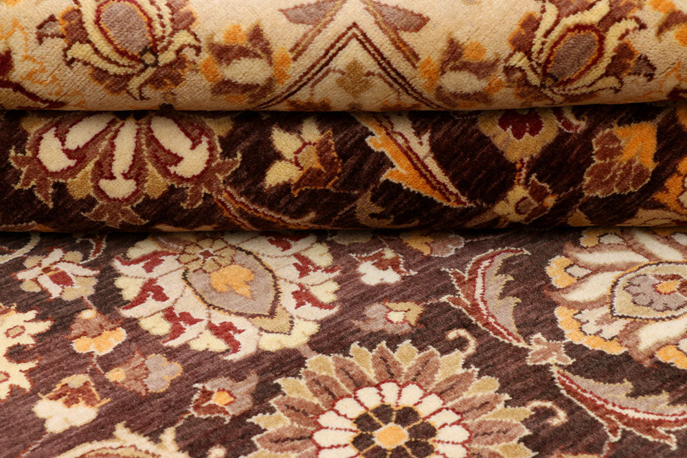 Saddle Brown Ziegler 6' x 9' - No. 37698 - ALRUG Rug Store