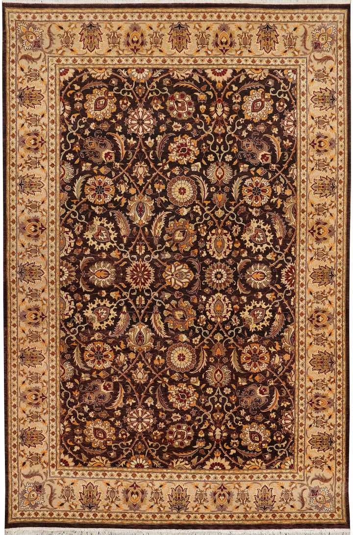 Saddle Brown Ziegler 6'  x" 9' " - No. QA84908